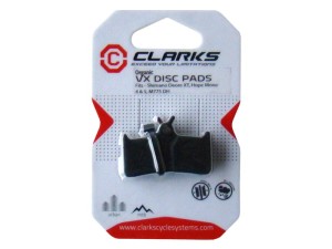Okładziny hamulcowe CLARK'S  (Shimano XT755-756,M775,Hope Mono 4, 5, Sram 9.0)organiczne