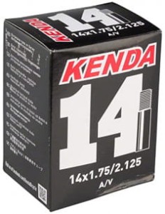 Dętka Kenda 14 cali wentyl samochodowy