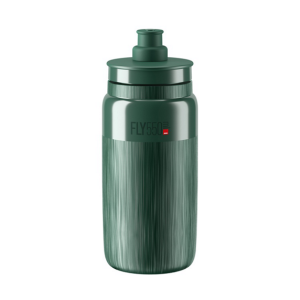 Elite Bidon Fly TEX Dark Green, Grey Logo 550ml