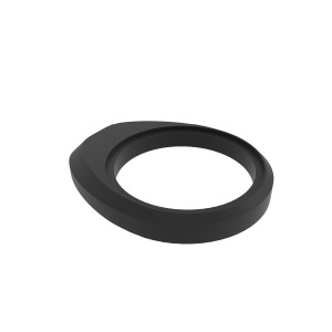 VINCI TOPCAP ADAPTER for D-SHAPE fork steerer, Nylon, Black