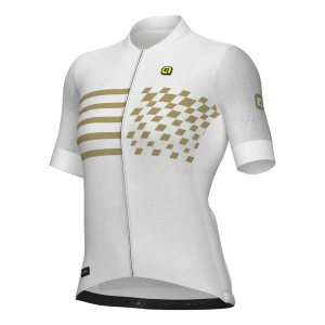 Koszulka rowerowa Alé Cycling PR-E Play damska biała