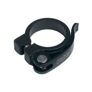 Obejma podsiodłowa PRO 28.6mm czarna z szybkozamykaczem