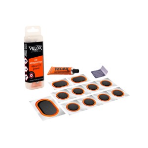 Zestaw do klejenia dętek Velox RKITVTT klej + łatki + tarka