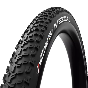 Opona rowerowa Vittoria MTB Mezcal XC UCI-Edition TLR zwijana czarna + Rainbow Swoosh 