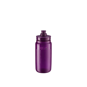 Bidon rowerowy Elite Fly Tex 550ml Clear Purple 