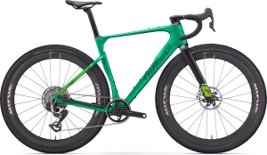 Wilier Rave SLR ID2 28" Shimano GRX Di2 1x12 Miche Aero Graff 48 Pixel Green