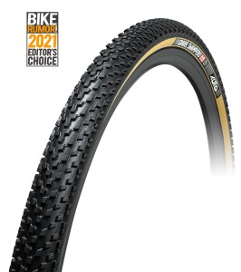 Opona rowerowa gravel Tufo Swampero TR czarno-beżowa zwijana