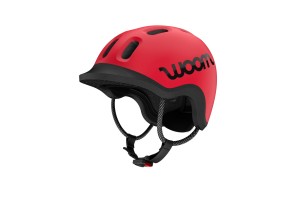 Kask rowerowy dziecięcy woom READY czerwony
