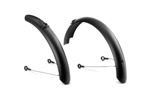 Zestaw błotników woom Snap 3 Click-On czarne