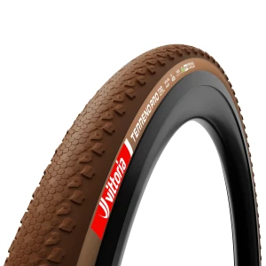 Opona rowerowa Vittoria Terreno Pro T30 Fine Loose Gravel Race TLR zwijana brązowa