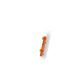 Uchwyt magnetyczny na bidon baza Fidlock Twist pomarańczowy