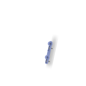 Uchwyt magnetyczny na bidon baza Fidlock Twist liliowy