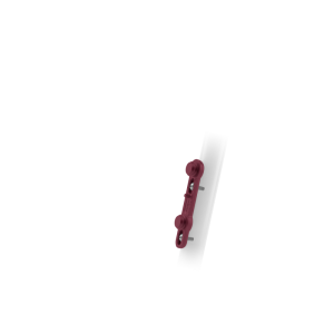 Uchwyt magnetyczny na bidon baza Fidlock Twist czerwony