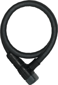 Zapięcie rowerowe Abus Microflex 6615K/85/15 czarne bez uchwytu