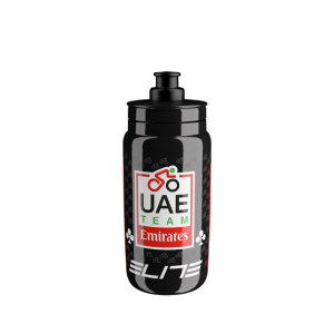 Bidon rowerowy Elite FLY Teams 2026 UAE Team Emirates 550ml czarny