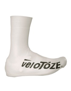 Ochraniacze na buty VeloToze Road 2.0 białe wysokie, wodoodporne
