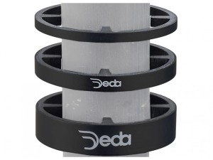 Deda podkładki dystansowe ALLOY 46mm HSS, BLACK MATT 1x3 1x5 1x10